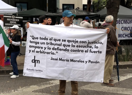 CIDH da revés a Morena admitiendo denuncia por violaciones a DDHH de jueces y magistrados con la reforma judicial