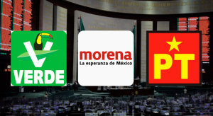 Morena propone 5% mínimo para que partidos conserven registro; desaparecerían sus aliados PT y PVEM