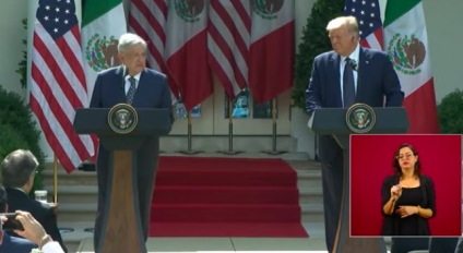 AMLO en desacuerdo de que censuren redes sociales de Trump