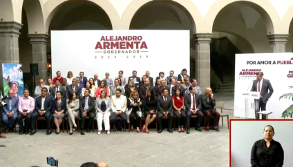Se suman al gabinete de Armenta el "Chelis", Alejandro Espidio, Antonio Silva López y más
