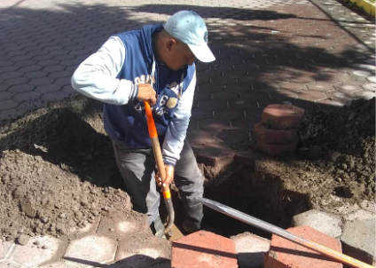 CAPAMH realiza trabajos de mantenimiento y atención a la red hidráulica en distintos puntos del municipio