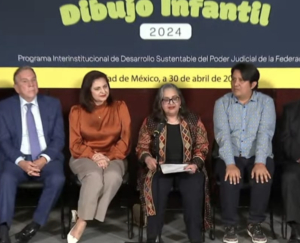 Llama la ministra Norma Piña a tomar medidas necesarias ante crisis climática durante concurso Dibujo Infantil 2024
