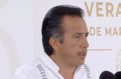 Cuitláhuac García presume que estrategia de “Abrazos” en Veracruz funciona: “Aunque a nuestros adversarios les revuelva el estómago de coraje”