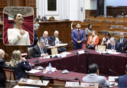 Comisón en el Congreso de Perú aprueba declarar a Sheinbaum como persona non grata