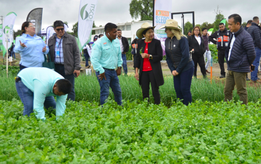 Rectora de la BUAP inaugura la Expo Hortícola Puebla BUAP 2023