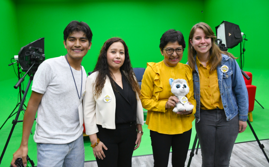 Inaugura Lilia Cedillo edificio de laboratorios de medios y contenidos en la Facultad de Ciencias de la Comunicación