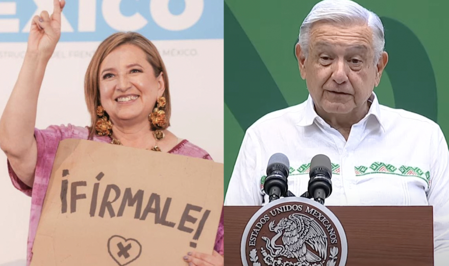 Xóchitl Gálvez reta a AMLO a comprobar contratos por 1,400 mdp: “si lo demuestra renuncio a la aspiración presidencial, si no que él renuncie”