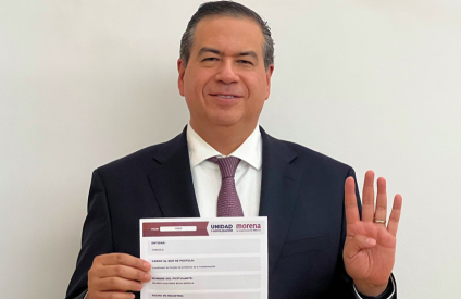 Sub secretario de seguridad olvida crisis de violencia para registrarse como defensor de la 4T en Coahuila