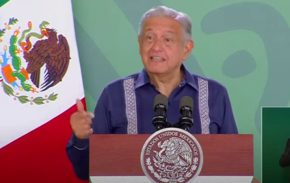 "Se trata de la obra más grande del mundo", dice AMLO sobre el Tren Maya
