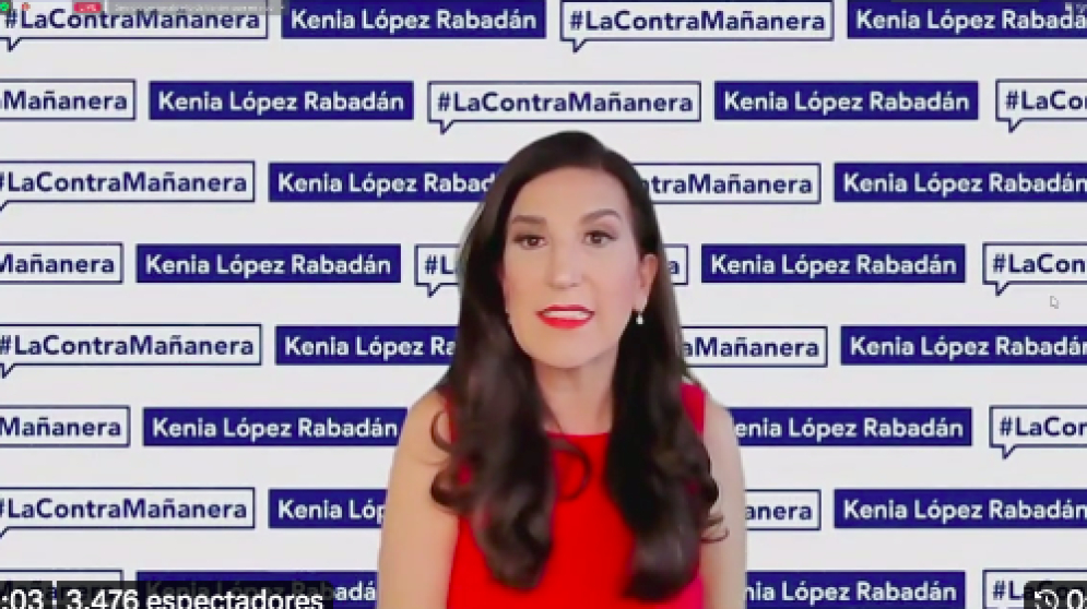 Denunciaré a Amlo, ES UN DELITO que llame a votar por su movimiento, con recursos públicos: Kenia López Rabadán