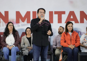 Mario Delgado amaga a la autoridad electoral: “a pesar de las medidas del INE nunca podrán detener al movimiento”, dice