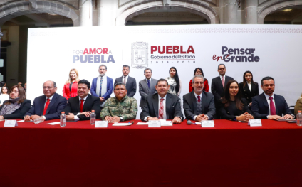 Armenta anuncia instalación de 15 módulos de seguridad para protección de los poblanos