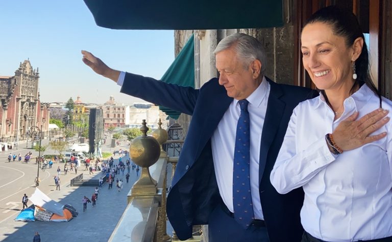 Sheinbaum aplaude a AMLO por su segundo informe: “se nota la transformación de México”