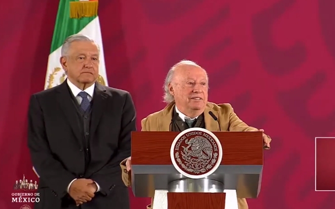 Revela AMLO que Manuel Toledo recibió amenazas: “rociaron químicos en su casa”