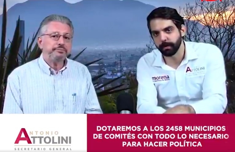 Dotaremos a los 2458 municipios de México para hacer política y militar: Attolini