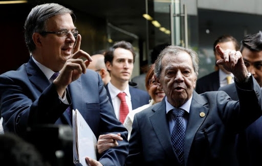 Ebrard responde a Muñoz Ledo: estoy vacunado contra la “mezquindad y calumnia”
