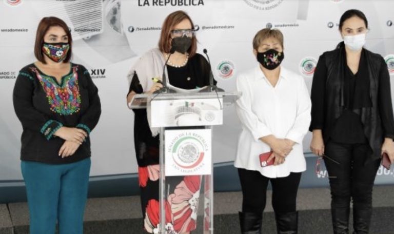 Senadoras de Morena exigen salida de Kenia López por generar golpeteo en contra de Rosario Piedra