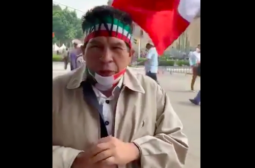 “Encontraré a ese delincuente” Juanito a AMLO en campamento de FRENAAA