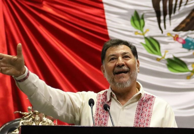 Su presidencia es espuria, no la reconocemos: Noroña a Sauri