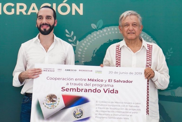 México reanuda entrega de programas a El Salvador y Honduras