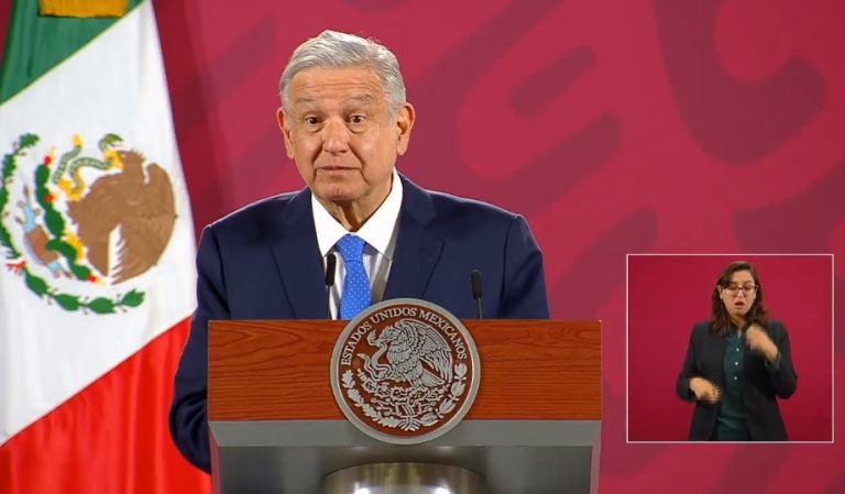 Señala AMLO que agua ya se evaporó en presa de Chihuahua que pudo pagar deuda a EEUU