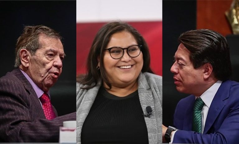 Va Citlalli por una mesa de diálogo para “reconciliar” a Muñoz Ledo y Mario Delgado