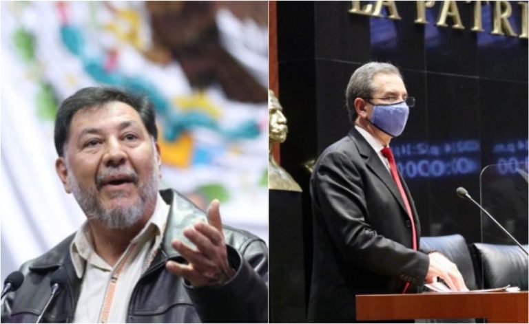 Noroña cuestiona a Esteban Moctezuma por defender uso del cubrebocas; “no la jode”