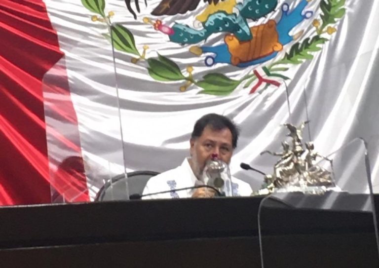 Presume Noroña que por primera vez tenemos un presidente y no un lacayo de EEUU