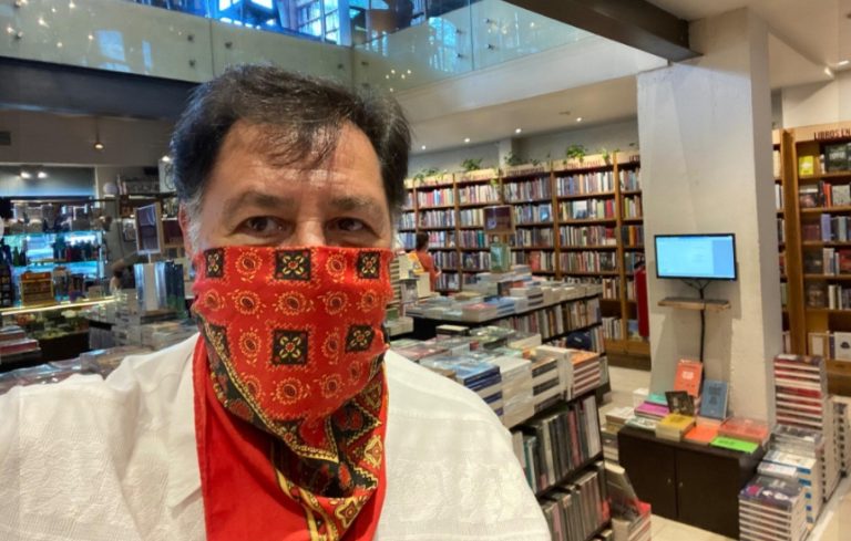 Noroña se retiró de San Lázaro tras sentir “ligero” síntoma de COVID-19