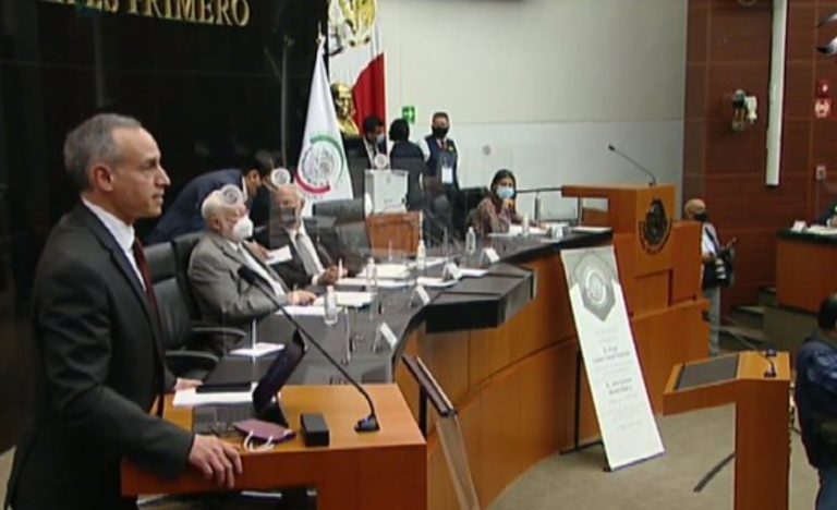 “¿Cuántos muertos más vale su renuncia?”, preguntan a Gatell en el Senado