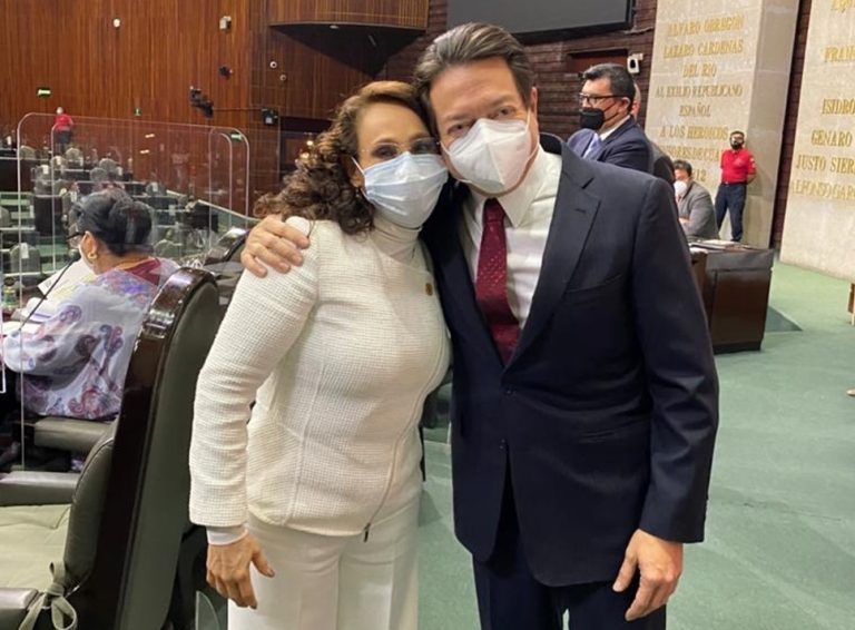 Promete Padierna que junto a Delgado buscará consolidar la 4T