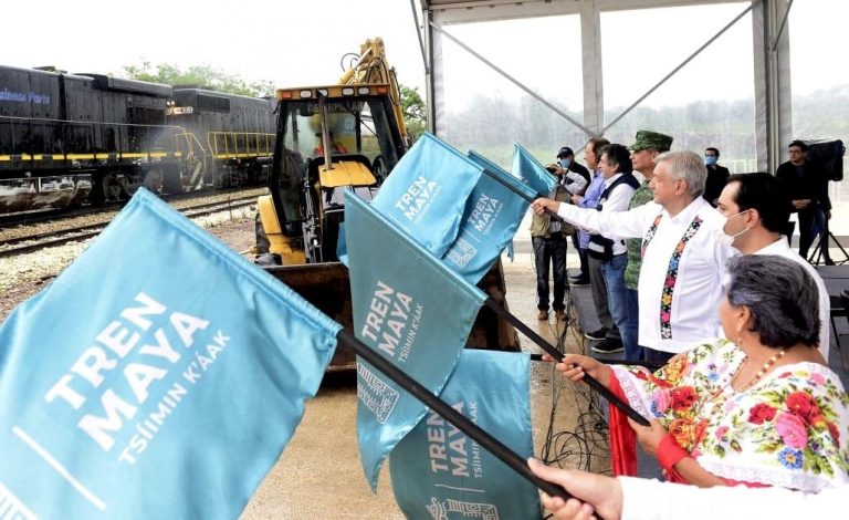 Tren Maya llegará a Guatemala, anuncia Giammattei