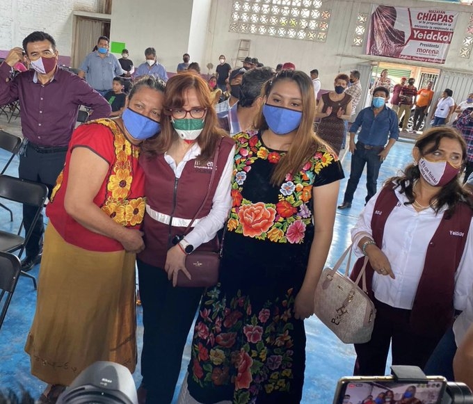 Morena proporciona ventajas positivas e incluyentes en un país como México: Yeidckol