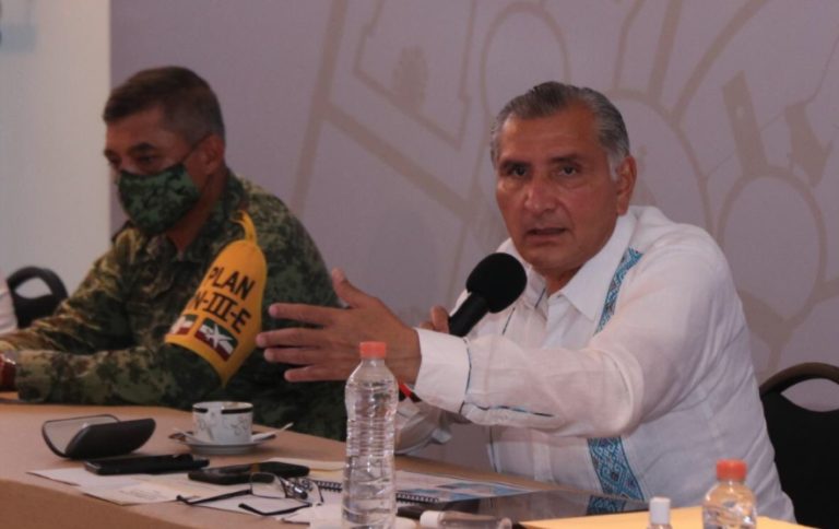 Adan Augusto espera tener controladas las inundaciones en Tabasco la próxima semana