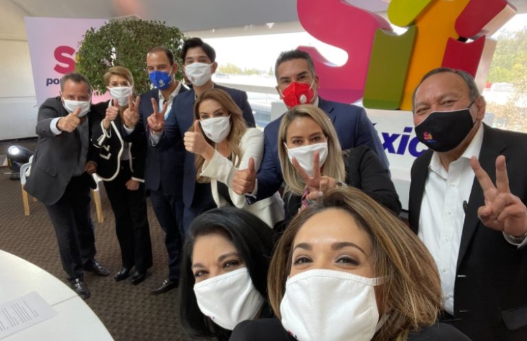 Sí por México congrega al PAN, PRI y PRD en su primera reunión; acuerdan ir contra la 4T