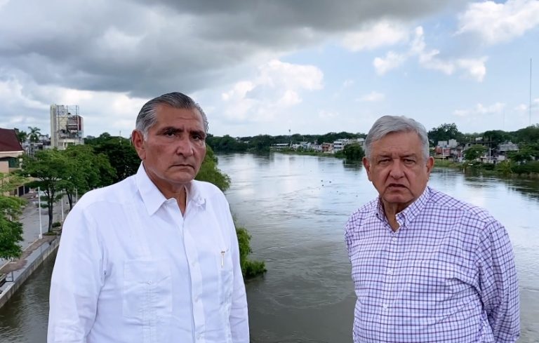 Asegura AMLO que aunque ya no haya Fonden hay presupuesto para afectados en Tabasco