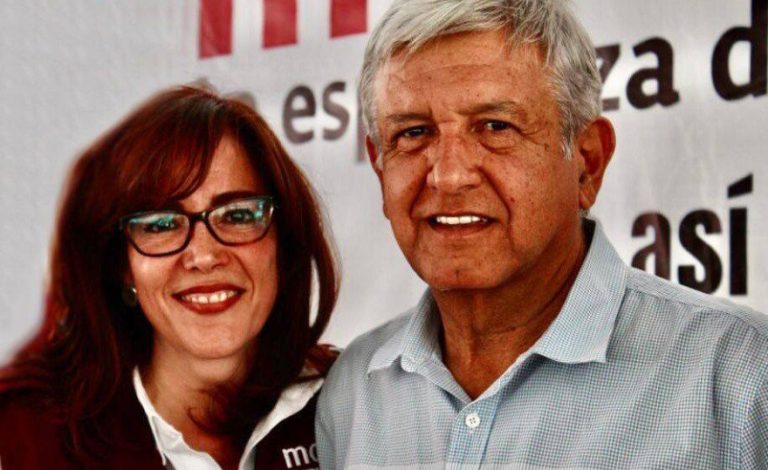 Ve Yeidckol que aprobación mundial de AMLO es porque está construyendo una nación libre y de justicia social