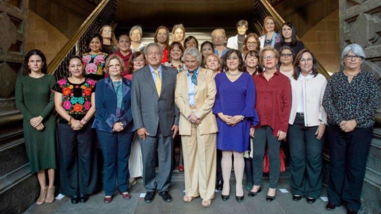 Presume Olga Sánchez que las mujeres están ampliando a la 4T por su gran visión en el gobierno