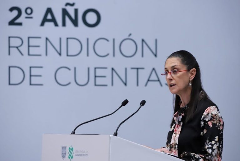 Presume Sheinbaum que en dos años ha hecho a la CDMX más innovadora y esperanzadora