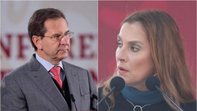 Sin ser embajador aún, Beatriz Gutiérrez felicita a Esteban Moctezuma y ya adelanta que hará un gran trabajo