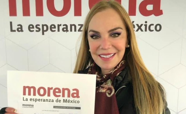 Gabriela Goldsmith se registra como precandidata de Morena para Naucalpan