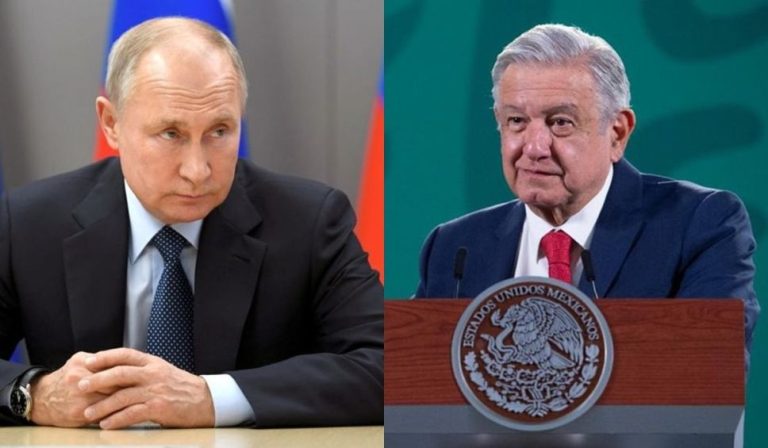AMLO cierra trato de vacunas con Rusia y aprovecha para invitar a Putin a visitar México