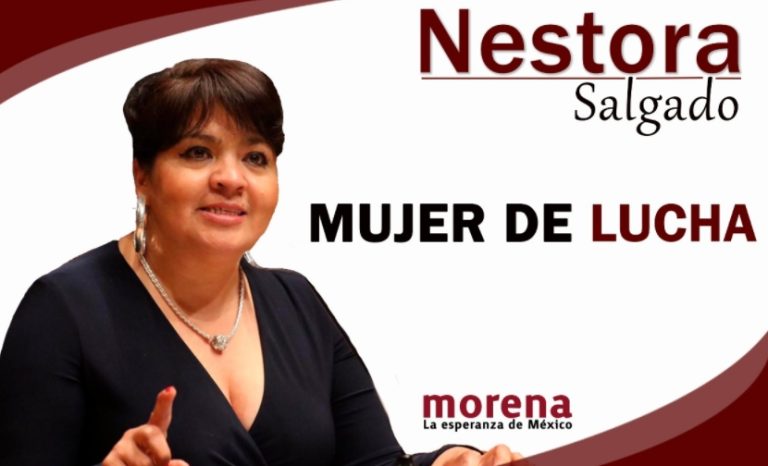 Nestora Salgado se apunta para buscar la candidatura de Guerrero con Morena