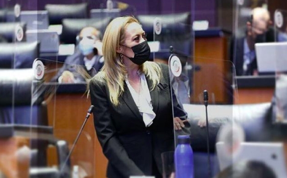 Dinero del NAIM pudo haber sido utilizado para ayudar a mexicanos tras crisis por la pandemia: Senadora del PAN