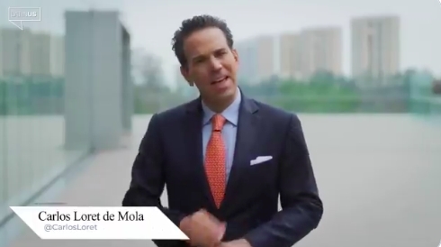 Estos 150 millones… no es chayote: cuestiona Loret de Mola sobre crédito que recibió empresa de Epigmenio Ibarra