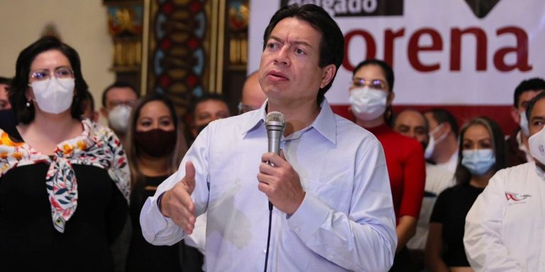“Con Morena el pueblo manda”, dice Mario Delgado