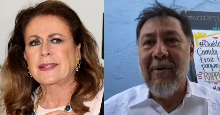 Es un naco y roñoso; no me representa un señor que no se baña: Laura Zapata a Noroña