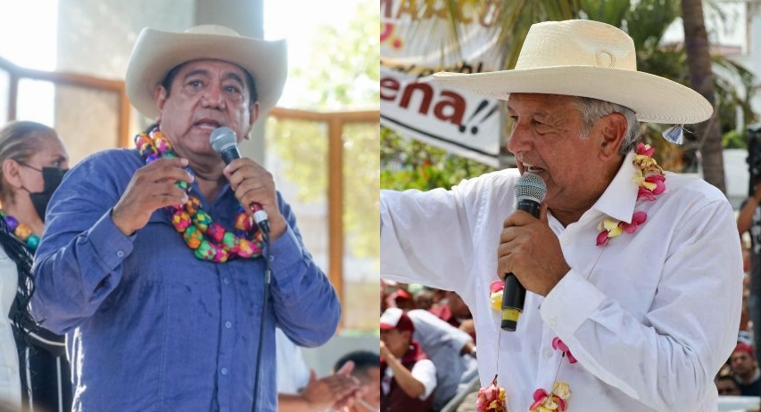 Félix Salgado imita a AMLO reciclando sus frases y promesas en campaña