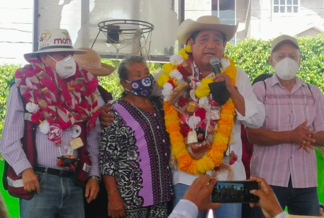 Amaga Félix Salgado con ir al TEPJF y a la SCJN si INE cancela su registro, “no vamos a permitir que haya transa”