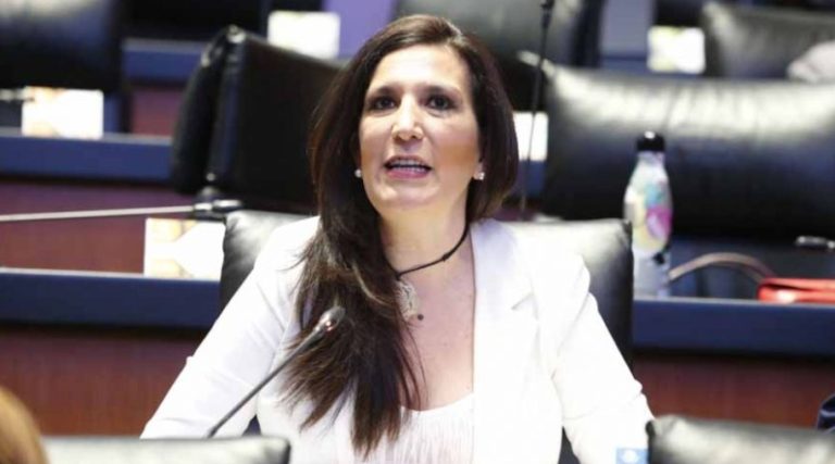 Que quede claro presidente, en el Senado vamos a detener todas sus ambiciones: Kenia López Rabadán